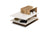 Tavoline white color 85x60x43.5cm/CODE PAK071-000881