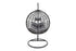 LEKUNDESE garden swing hanging metal-pp- pillow in gray color 109x100x197cm/CODE IM135-000007