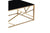 Tavoline black-stainless steel golden/CODE PAK138-000002