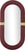 PASQYRE  BURGUNDY RED 40X2X80CM/CODE 3-95-104-0022