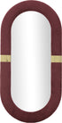 PASQYRE  BURGUNDY RED 40X2X80CM/CODE 3-95-104-0022
