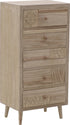 KOMEDINE WOODEN CABINET NATURAL 48Χ35Χ100 / CODE 3-50-786-0006