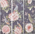 PANORAME S/3 CANVAS WALL ART FLOWERS 90X90 / CODE 3-90-242-0229