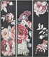 PANORAMA S/3 WOODEN WALL ART FLOWERS 100X120 / CODE 3-90-242-0222