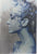 PIKTURE MURI CANVAS WALL PAINTING FEMALE FIGURE BLUE/GREY 80Χ120CM/CODE 3-90-859-0086
