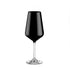 SET 6 GOTA VERE Black Water Glass ml450 No 20 / CODE 08.0020.001