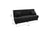 POLTRON 3 VENDESH sofa-bed  fabric velvet black 180x75x80cm/CODE PAK213-000013