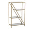 RAFT METALIK SHELF GOLDEN 61,4X25,5X100CM/CODE 3-50-954-0055