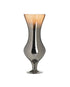 VAZO GLASS VASE GREY/AMBER Φ15Χ40 / CODE 3-70-639-0189