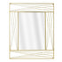 PASQYRE METAL WALL MIRROR GOLD 80Χ2Χ100 / CODE 3-95-161-0040