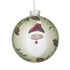 S/4 GLOBE PEME GLASS XMAS BALL SANTA Φ10 / CODE 2-70-849-0002