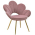 POLTRON VELVET CHAIR PINK 73X76X60/43 / CODE 3-50-372-0014