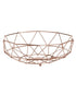 MBAJTESE FRUTASH METAL FRUIT BASKET COPPER Φ28Χ10 / CODE 6-60-373-0020