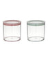 MBAJTESE USHQIMI PL FOOD STORAGE CANISTER 2 COLORS 0,8L 10X10X10,5 / CODE 6-60-980-0017