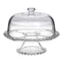 MBAJTESE TORTE GLASS CAKE STAND W/COVER CLEAR Φ30Χ25CM/CODE 6-70-504-0062