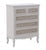 KOMO DRURI WOODEN CABINET CREME 80Χ40Χ105CM/CODE 3-50-147-0103