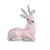 DEKOR DRERI POLYFOAM REINDEER PINK 23X16X26 / CODE 2-70-084-0101