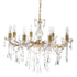 ABAZHUR TAVANI, ELEMENT KRISTALI   W/8 LIGHTS  IN CLEAR COLOR 62/52CM/CODE 3-10-917-0033