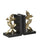 MBAJTESE LIBRI S/2 RESIN BOOKEND BUTTERFLIES GOLDEN/BLACK 12Χ10Χ19/CODE 3-70-211-0145