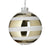 S/4 TOPA GLASS XMAS BALL GODLEN/WHITE Φ10 / CODE 2-70-849-0004