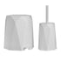 SET BANJE S/2  DUSTBIN AND WC BRUSH WHITE/CODE 6-65-558-0020