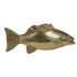 DEKOR PESHK ALUMINUM WALL DECO FISH GOLD 33X5X13 / CODE 3-70-754-0070