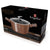 TENXHERE GATIMI /Casserole with lid 20 cm, Rose Gold Collection/CODE BH-1514N