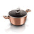 TENXHERE GATIMI /Casserole with lid 20 cm, Rose Gold Collection/CODE BH-1514N