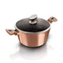 TENXHERE GATIMI /Casserole with lid 20 cm, Rose Gold Collection/CODE BH-1514N