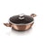TENXHERE GATIMI Shallow pot with lid 28 cm, Rose Gold Collection/CODE BH/1519N