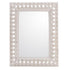 PASQYRE POLYRESIN WALL MIRROR IN ANTIQUE WHITE COLOR 93X6X123 CM(2H)/CODE 3-95-261-0132