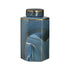 VAZO DEKORUESE CERAMIC VASE BLUE 15Χ13Χ26 CODE 3-70-902-0140