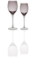 SET GOTA 6 COPE WINE GLASS FOOT 28CL IRID PURPLE/CODE 52.012.54