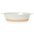 TAVE FURRE PORCELAN   OVAL FLOWER CREAM  39CM /CODE 37.050.85