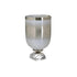 VAZO GLASS VASE SILVER/GREY D15X27 / CODE 3-70-162-0175