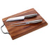 SET 3 COPE DERRASE THIKE PIRU CARVING SET (SANTOKU+FORK)/CUTT BOARD CODE 01,00,301