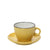 SET/6 FILXHANE KAPUCINO STONEWARE  CUP WITH SAUCE220CC/CODE HUN409K6