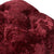 STOL VELVET W/WOODEN LEGS IN BURGUNDY 51X34X32CM/CODE 3-50-721-0139