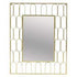 PASQYRE METAL WALL MIRROR GOLD 72Χ2Χ90CM/CODE 3-95-161-0032