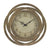 ORE MURI PL WALL CLOCK IN ANTIQUE GOLD COLOR D-51(6)CM/CODE 3-20-828-0064