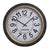 ORE MURI PL WALL CLOCK ANT.BLACK/GOLD D40X5CM/CODE 3-20-925-0022