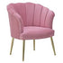 POLTRON VELVET ARMCHAIR PINK 78X70X81/44 / CODE 3-50-777-0005
