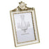 KORNIZE FOTO POLYRES, PHOTO FRAME WHITE/GOLD 13X18CM/CODE 3-30-383-0168