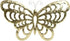 DEKOR MURI  BUTTERFLY GOLD 50X4X30CM/ CODE  3-70-386-0122