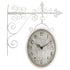 ORE MURI" STACION TRENI"METAL WALL CLOCK WHITE 36X9X45/CODE 3-25-021-0105