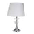 ABAZHUR TAVOLINE METAL/PLEXI TABLE LUMINAIRE SILVER/WHITE D27X45CM/CODE CM/CODE 3-15-958-0042