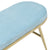 STOL METAL/VELVET OTTOMAN GOLD/BLUE 110Χ35Χ45 / CODE 3-50-920-0001