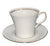 SET FILXHANE 6 COPE TEA CUP/SAUCER II GOLD/CODE SET06.002.16GL