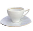 SET FILXHAN CAJI 6 COPE TEA CUP/SAUCER TRIC GOLD /CODE SET35.001.16GL