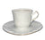 SET FILXHANE 6 COPE TEA CUP SAUCER REGINA GOLD / CODE SET53.001.16GL